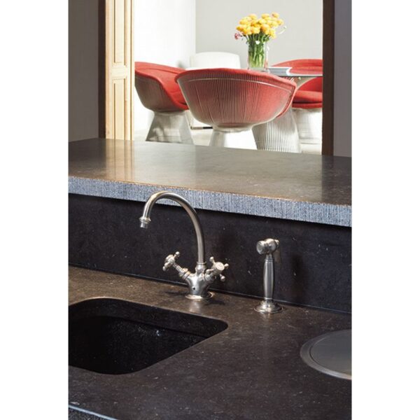 Horus Eloise köksblandare med handdusch 02.123 (Matt nickel)