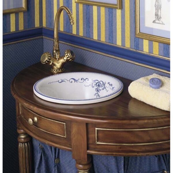 Herbeau tvättställ för nedfällnad Herbeau tvättställ för nedfällnad