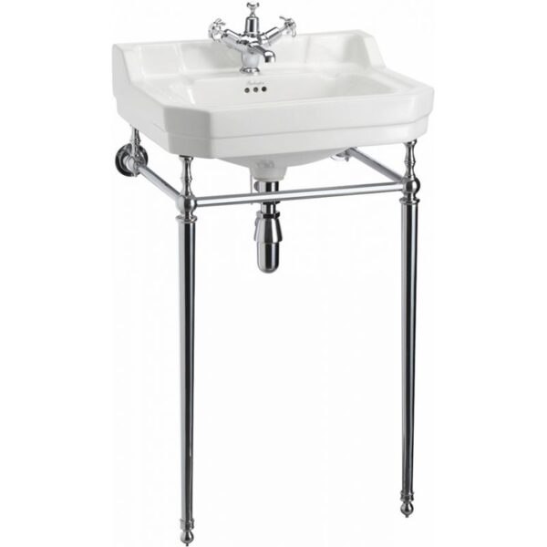 Burlington Edwardian tvättställ 56 cm på kromställning