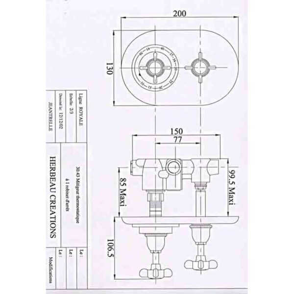 Royale inbyggnadstermostat Royale inbyggnadstermostat