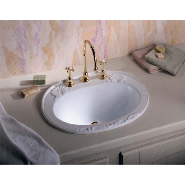 Charlotte inbyggnadstvättställ