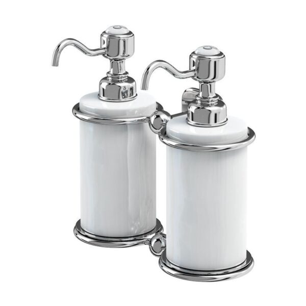 Burlington dubbel tvålpump BUR-A20CHR