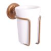Haga tandborstmugg, brons