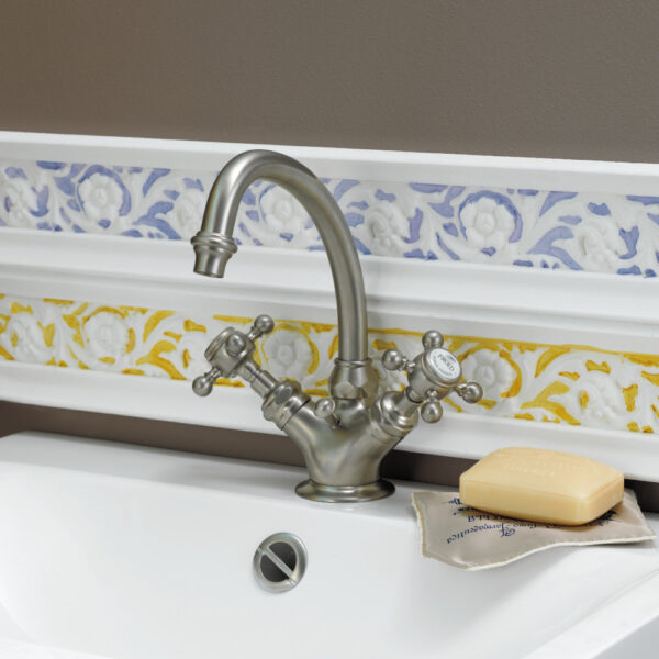 Horus Eloise tvättställsblandare 02.208 matt nickel