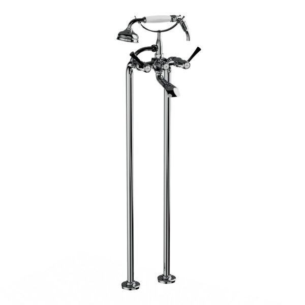 Ascott badkarsblandare 65.498 på golvrör