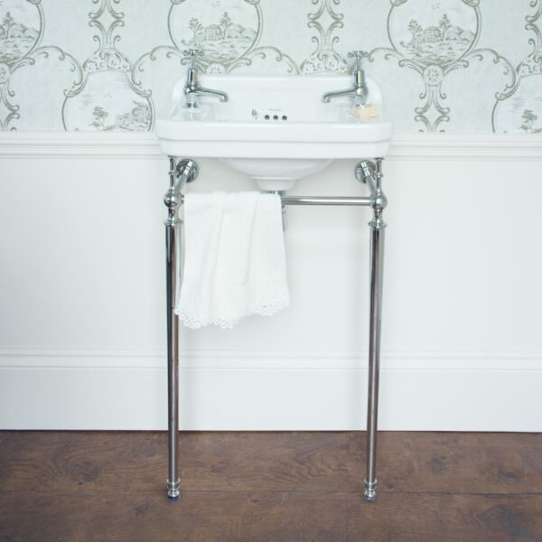 Edwardian JR med metallställning krom