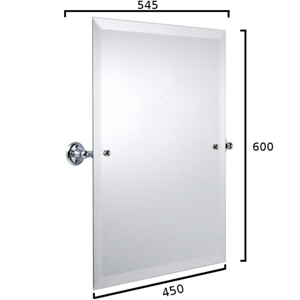 Haga rektangulär spegel, 24222 ritning