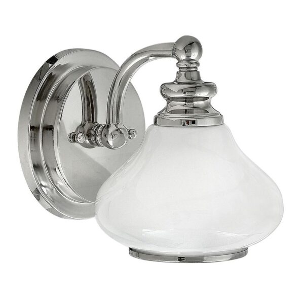 Frogmore badrumslampa, krom