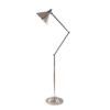 Provence golvlampa blank nickel