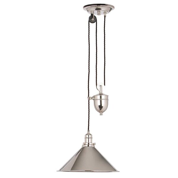 Provence taklampa blank nickel