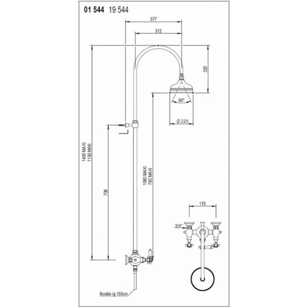 Julia duschset 01.544 / 19.544 Julia duschset 01.544 / 19.544