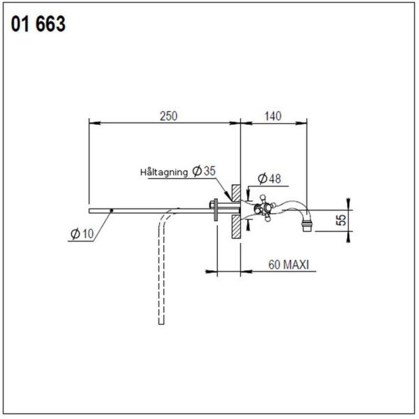 Horus mini väggblandare 01.663