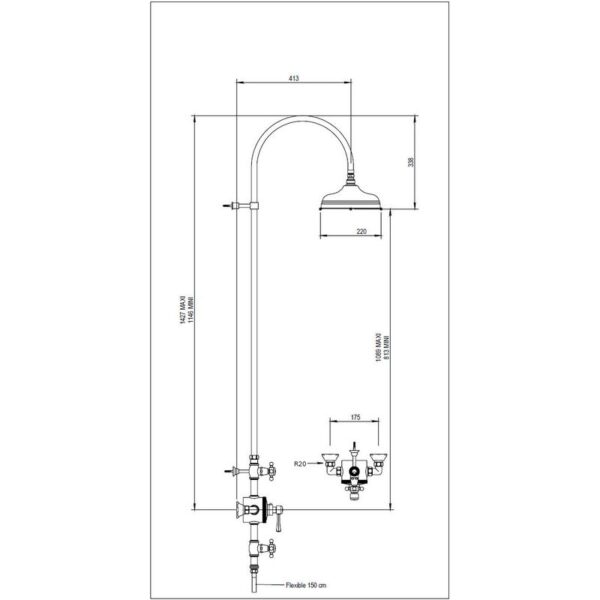 Ascott duschset 65.745 Ascott duschset 65.745