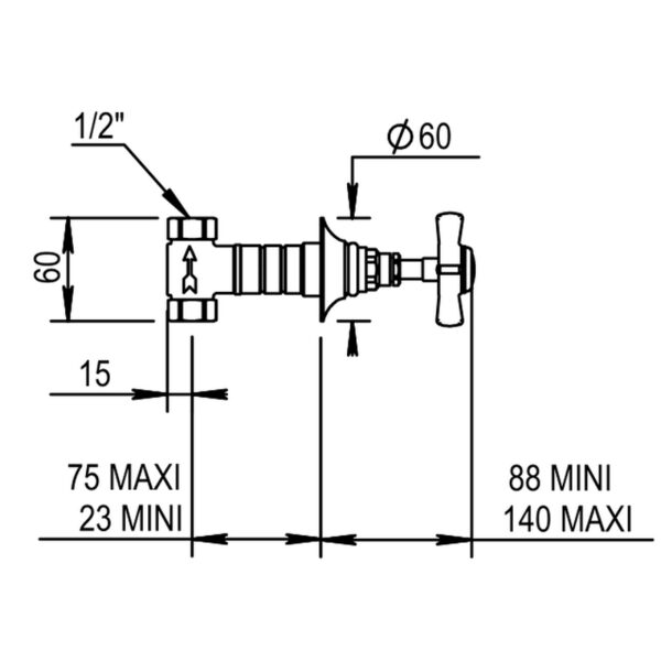 Coventry ventil eller omkastare 28.578