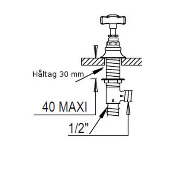 Coventry diskmaskinsventil 28.106