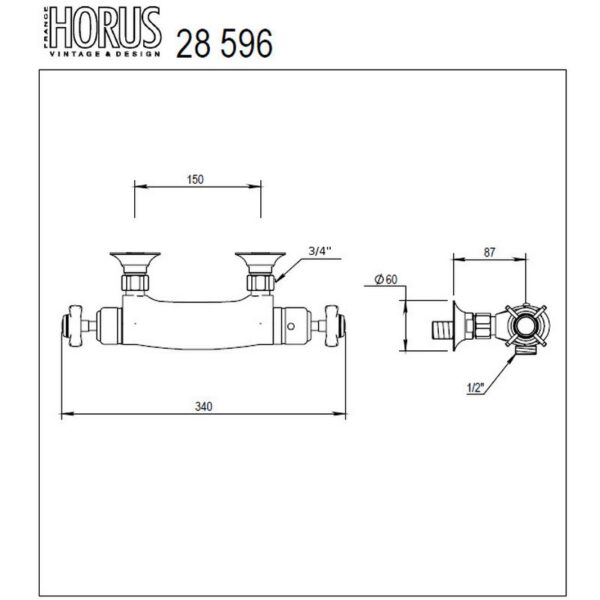 Coventry duschtermostat 28.596