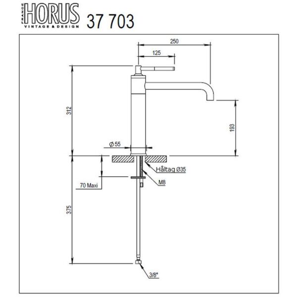 Alpha köksblandare 37.703 Alpha köksblandare 37.703