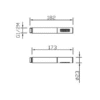 Trend duschhandtag 49915