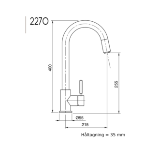 Kobuk köksblandare 2270