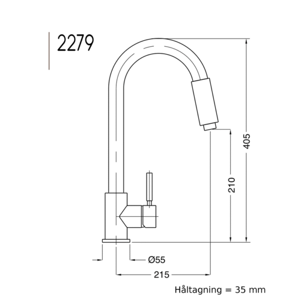 Kobuk köksblandare 2279