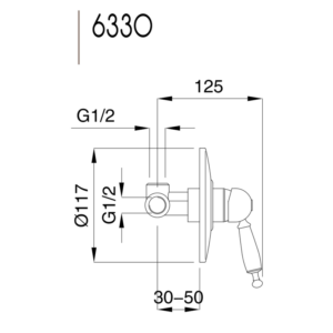 Oxford inbyggnadsblandare 6330