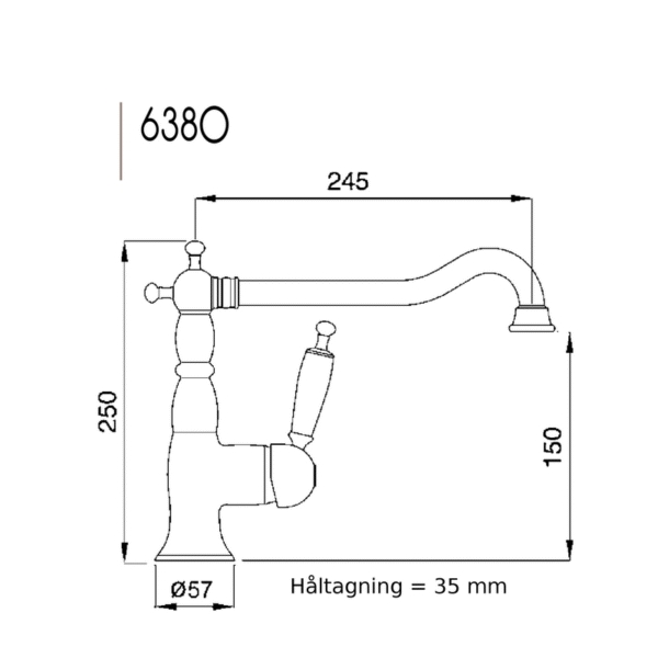 Oxford köksblandare 6380