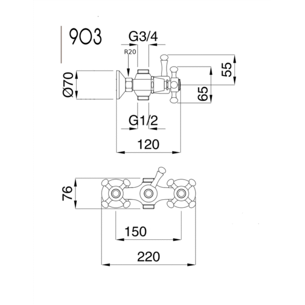 Lady duschblandare 903 Lady duschblandare 903