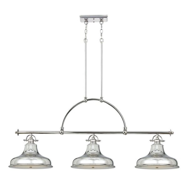 Emery taklampa blank nickel