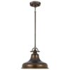 Emery taklampa oljad brons