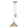 Provence taklampa brons