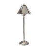 Provence bordslampa blank nickel