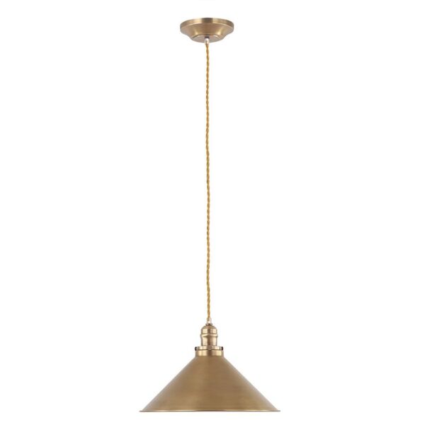 Provence taklampa brons