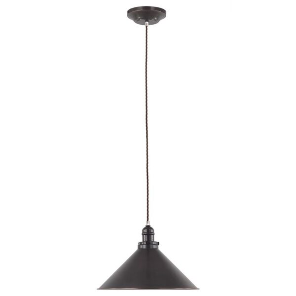 Provence taklampa mörkbrons