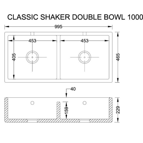 Shaws Classic Shaker 1000 porslinsho Shaws Classic Shaker 1000 porslinsho
