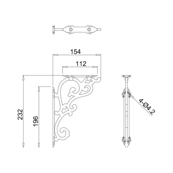 Burlington konsoler BUR-T32CHR