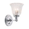 Truro badrumslampa krom