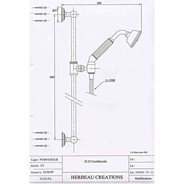 Pompadour duschset 22.52