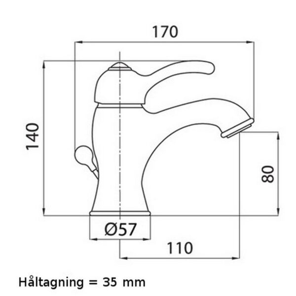Lem tvättställsblandare 1912