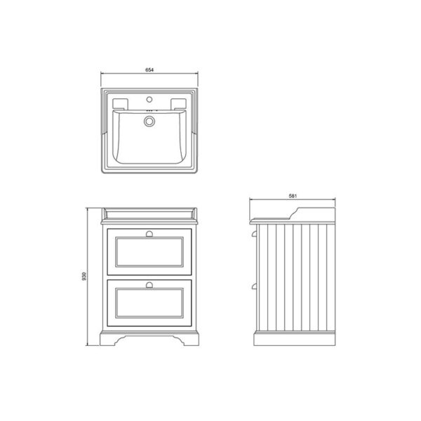 FF9 med porslinstvättställ