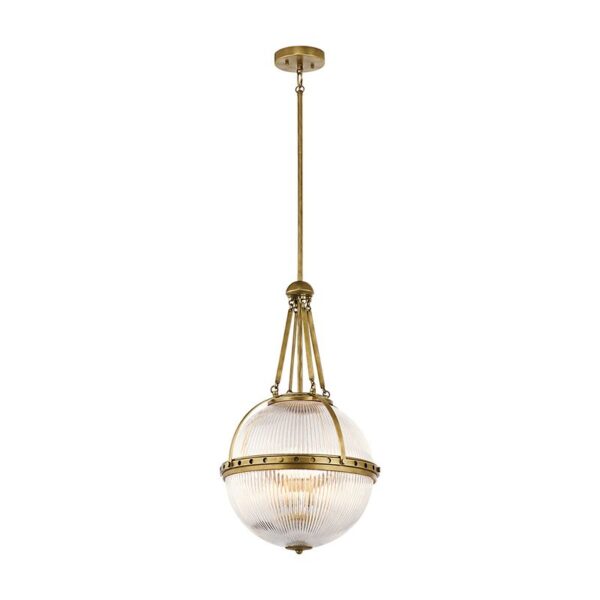 Aster kökslampa mässing