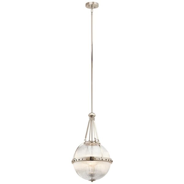 Aster kökslampa blank nickel