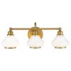 Frogmore badrumslampa, borstat brons
