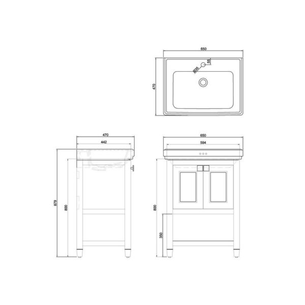 RIV21TH med möbel mått