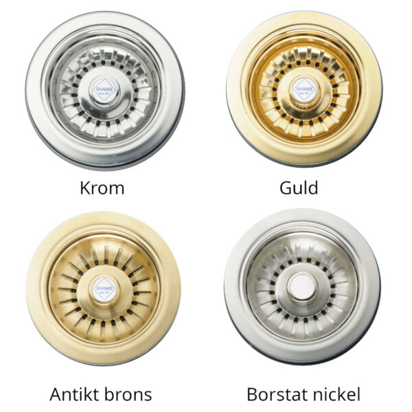 Shaws bottenstrainers 3,5'' Shaws bottenstrainers 3,5''