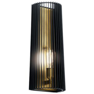Linara vägglampa med en ljuskälla