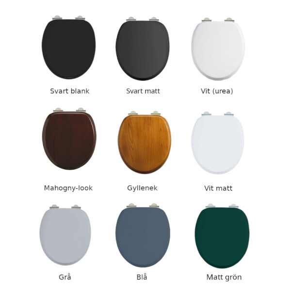 Burlington sitsfärger