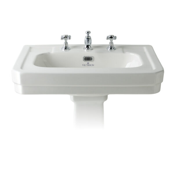 Victrion 65 cm tvättställ, tre blandarhål
