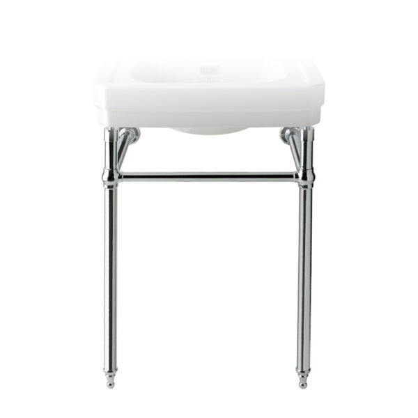 Victrion metallställning för 56 cm tvättställ