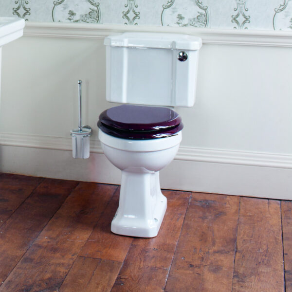 Burlington WC med tryckknapp