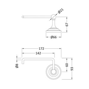 Bayswater toalettpappershållare
